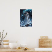 Ice Sorcerer Power Wall Art Poster (Keuken)