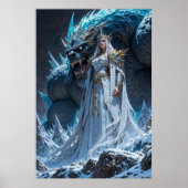 Ice Sorcerer Power Wall Art Poster (Voorkant)