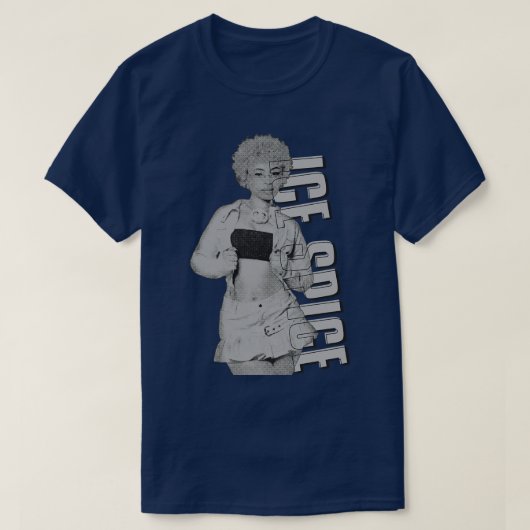Ice Spice illustraties T-shirt (Design voorkant)