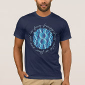 Ice-Spirit Pattern T-shirt (Voorkant)
