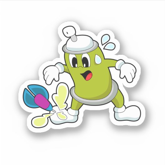 Ice spray Darts Dart Sticker (Voorkant)