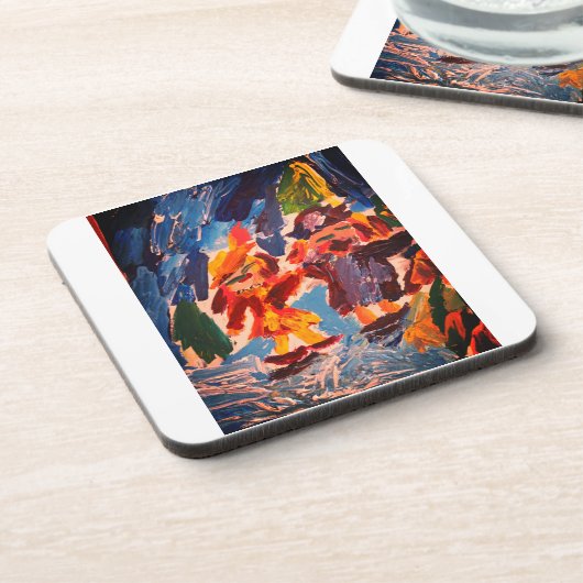 Ice stakes fun bier onderzetter (Linkerzijde)