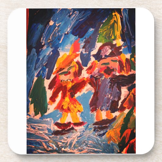 Ice stakes fun bier onderzetter (Voorkant)