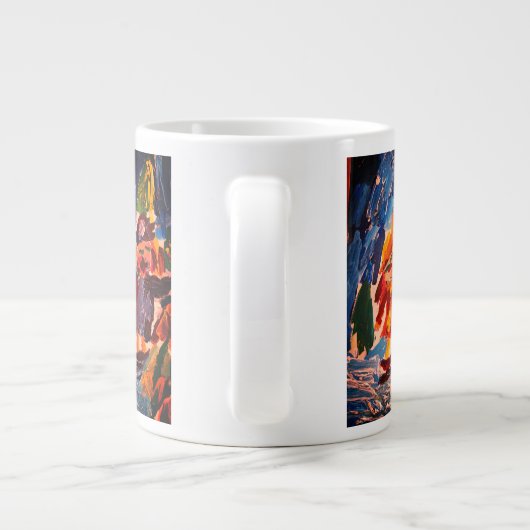 Ice stakes fun grote koffiekop (Achterkant)