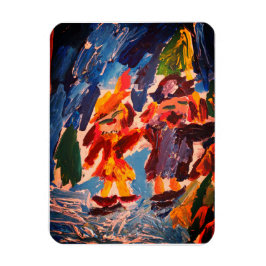 Ice stakes fun magneet