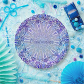 Ice Star Kaleidoscope Pattern Paper Bord 2 (Feest)