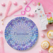 Ice Star Kaleidoscope Pattern Paper Bord 2 (Feest)