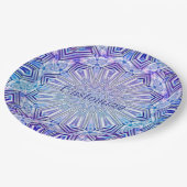 Ice Star Kaleidoscope Pattern Paper Bord 2 (Gekanteld)