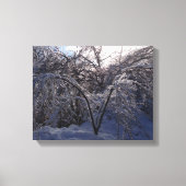 Ice Storm Fotodoek Kunstdruk Michigan Canvas Afdruk (Voorkant)