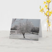 Ice Storm Kaart (Gele Bloem)