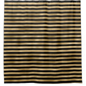 Ice Stripes Pattern Shower Curtain, bevroren Douchegordijn (Voorkant)