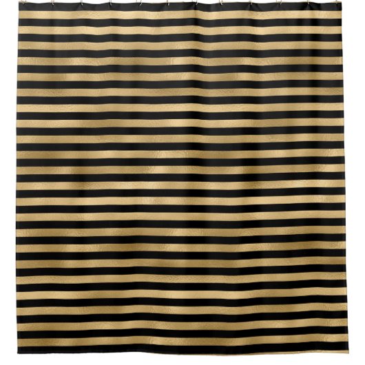 Ice Stripes Pattern Shower Curtain, bevroren Douchegordijn (Voorkant)