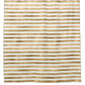 Ice Stripes Shower Curtain, bevroren Douchegordijn (Voorkant)