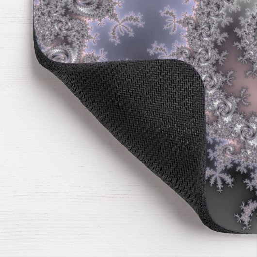 Ice Swirl - Fractal Mousepad Muismat (Hoek)