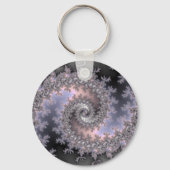 Ice Swirl - Fractal Sleutelhanger (Voorkant)