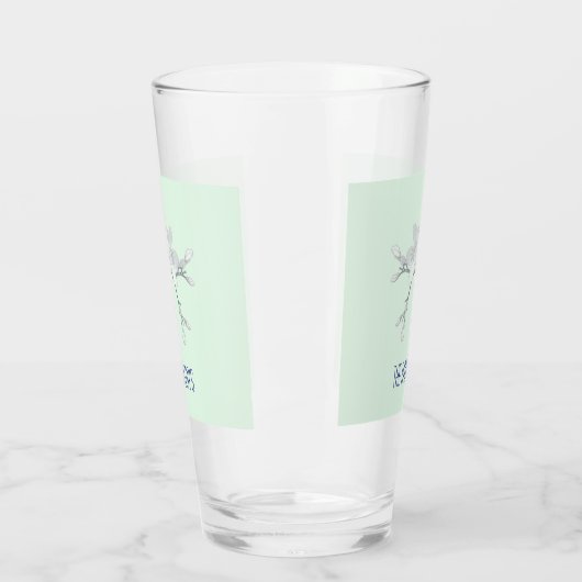 Ice Tea Ze heeft bril gegeten Glas (Links)