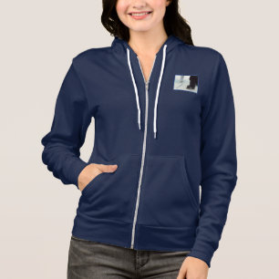 'Ice Time' Ladies' Zip-up Warm-up Hoodie
