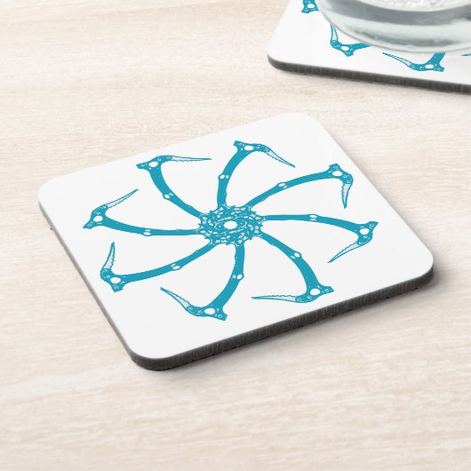 Ice Tool-spindle Bier Onderzetter (Linkerzijde)