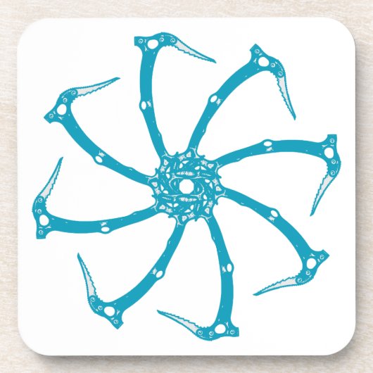 Ice Tool-spindle Bier Onderzetter (Voorkant)