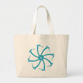 Ice Tool-spindle Grote Tote Bag (Voorkant)