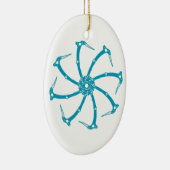 Ice Tool-spindle Keramisch Ornament (Rechts)