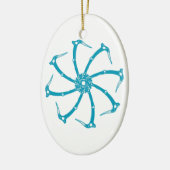 Ice Tool-spindle Keramisch Ornament (Links)