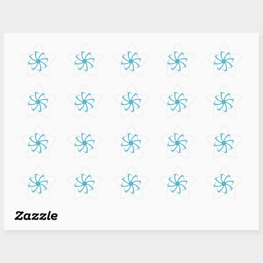 Ice Tool-spindle Ster Sticker (Vel)