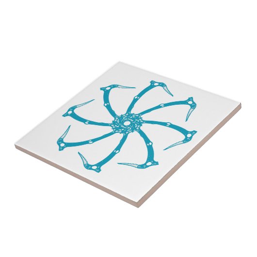 Ice Tool-spindle Tegeltje (Zijkant)