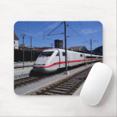 ICE-trein in Keulen in Duitsland Muismat (Met muis)