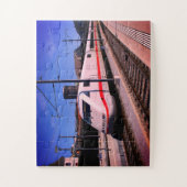 ICE-trein in Keulen Legpuzzel (Verticaal)