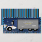 Ice Trucker Invitation Kaart (Voorkant / Achterkant)