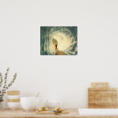 Ice-tunnel -  fijne kunst poster (Keuken)