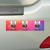 ICE Uit Mijn Stad Bumpersticker (Op auto)
