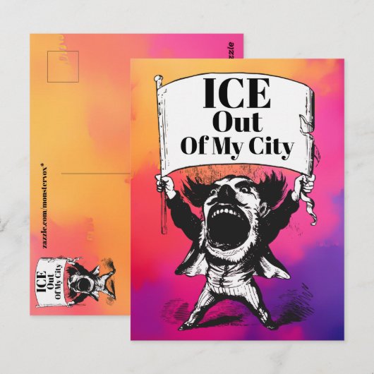 ICE Uit Mijn Stad Postkaart (Voorkant / Achterkant)