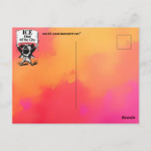 ICE Uit Mijn Stad Postkaart (Achterkant)