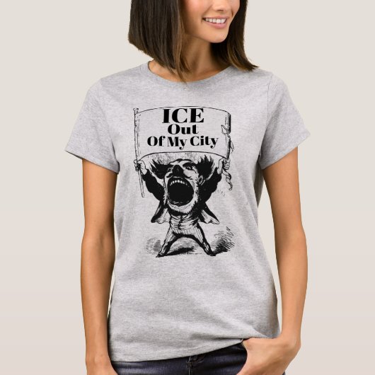 ICE Uit Mijn Stad T-Shirt (Voorkant)