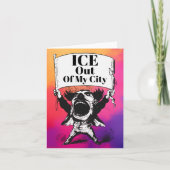 ICE Uit Mijn Stad Wenskaart Kaart (Voorkant)