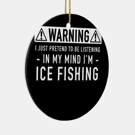 Ice-viscadeau Keramisch Ornament (Rechts)