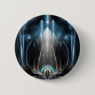 Ice Vision of the Imperial Uitzicht Digital Art Ronde Button 5,7 Cm