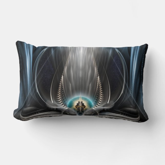 Ice Vision of the Imperial Uitzicht Lumbar Pillow Kussen (Voorkant)
