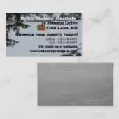 Ice Vissen Visitekaartje (Voorkant / Achterkant)