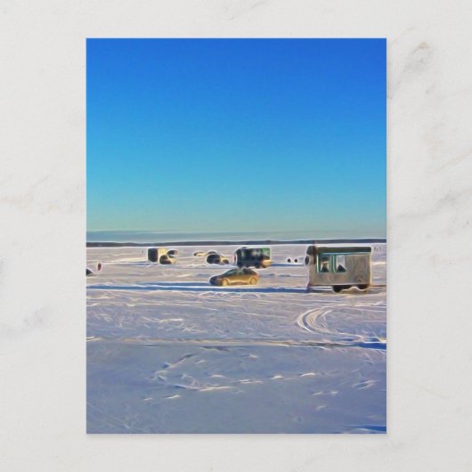 Ice Vist collectie Briefkaart (Voorkant)