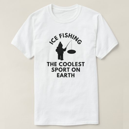 Ice Vist de coolste sport ter wereld T-shirt (Design voorkant)