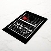 Ice Vist de enige vlag die ik ken Folie Feestdagenkaart (Gedraaid)