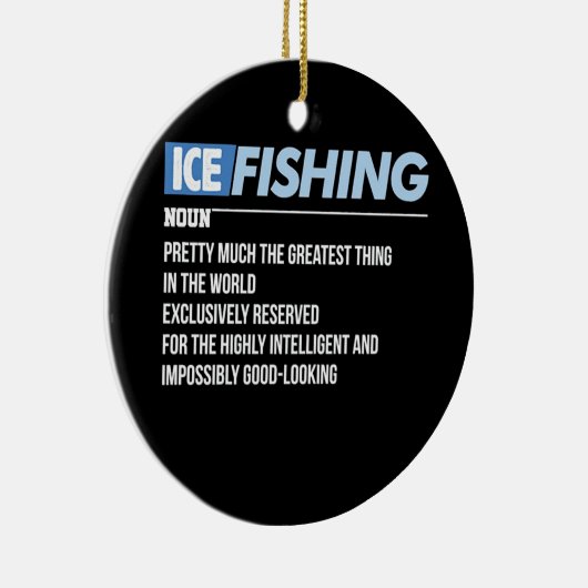 ICE Vist Definitie Keramisch Ornament (Rechts)