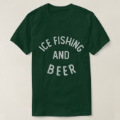 Ice Vist en Beer Funny Ice Vist T-shirt (Design voorkant)