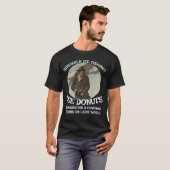 ICE VIST IMMIGRATIE DOUANE HANDHAVING DONUTS T-SHIRT (Voorkant volledig)