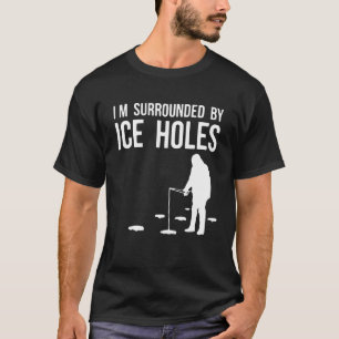 Ice Vist ontwerp-Im omringd door ijs T-shirt
