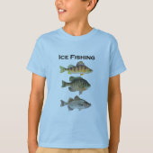 Ice Vist Panfish T-shirt (Voorkant)