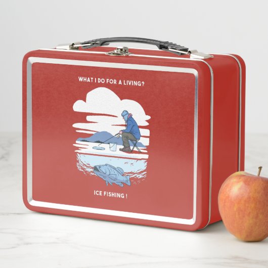 Ice Vist - Winter Fisherman Design (In situ)